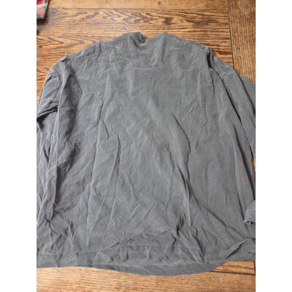 Joah Brown Vintage Long Sleeve in Washed Black Cotton Size S/M - Picture 4 of 5